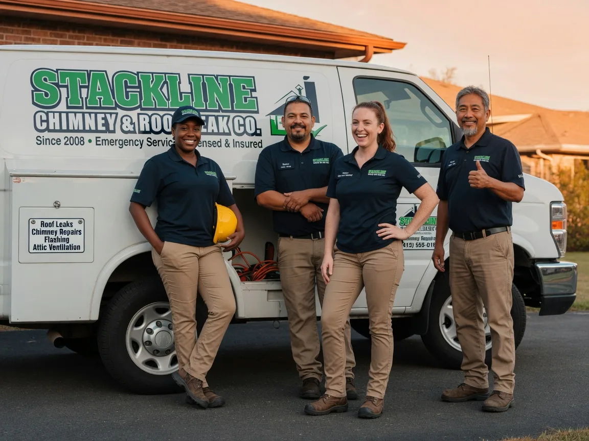 Chimney flashing repair company in Edmonds, WA